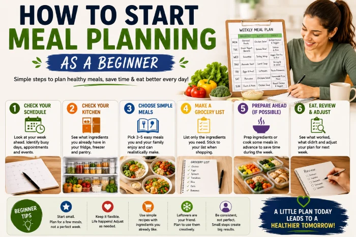 how to start meal planning as a beginner