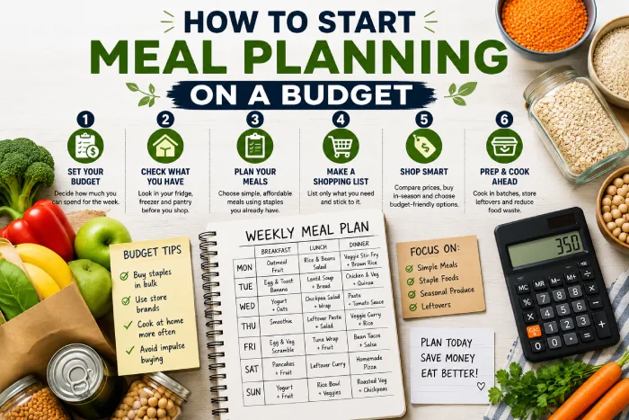 hto start meal planning on a budget