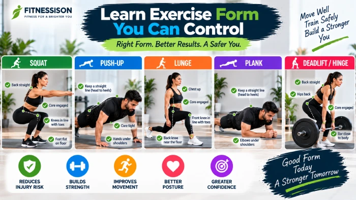 learn exercise form you can control