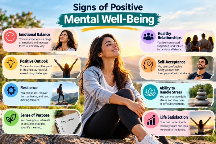signs of positive mental well-being