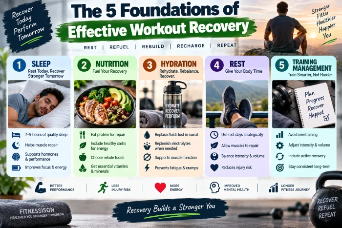 the 5 fof effective workout recovery