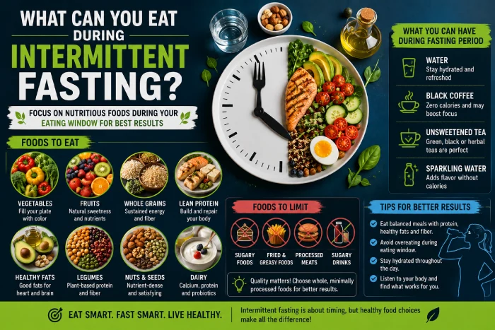 wcan you eat during intermittent fasting