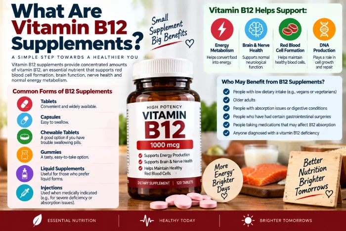 what are vitamin b12 supplements