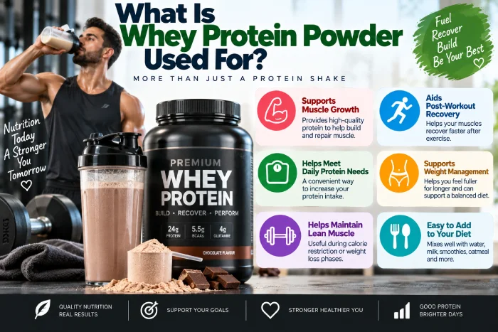 what is whey protein powder used for