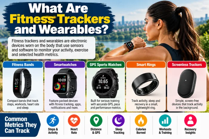 what are fitness rackers and wearables